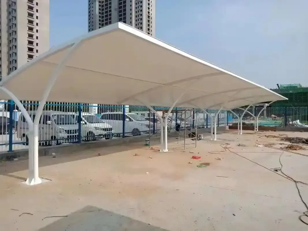 贵州黔西园区停车棚为何生锈漏水？选购膜结构先避开这三个坑